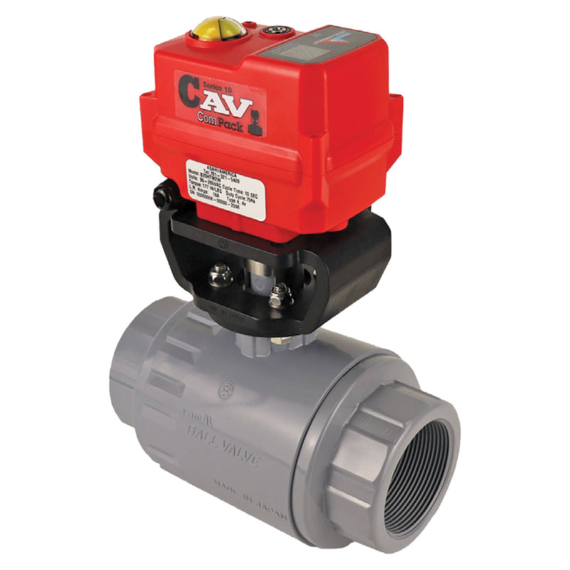 Asahi Series 19 CAV Electric Actuator Type-27 Ball Valve