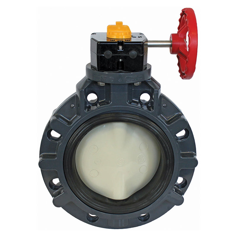 PVDF Type-57 Butterfly Valve Wafer Style